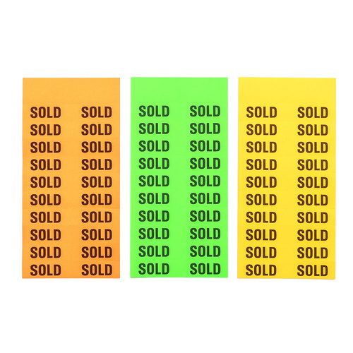 Labels window: SOLD - sh22