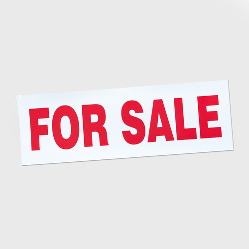 Sticker Large: FOR SALE