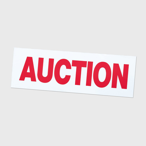Sticker Large: AUCTION