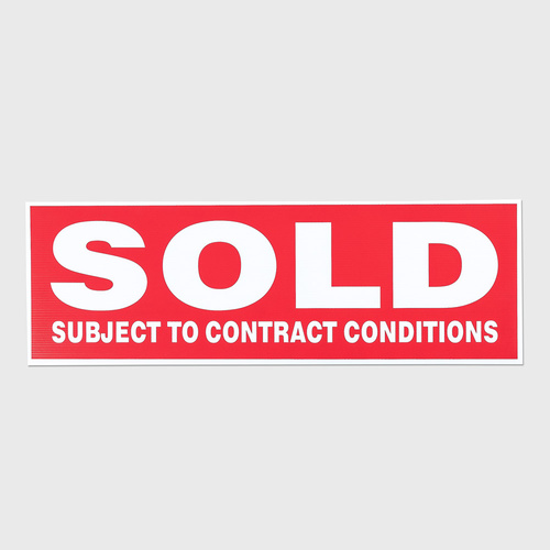Corflute Large: SOLD SUBJ TO CONT COND