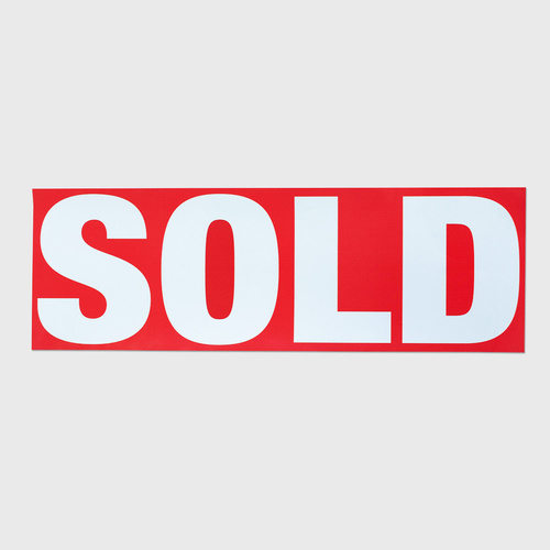 Sticker Large: RED Sold