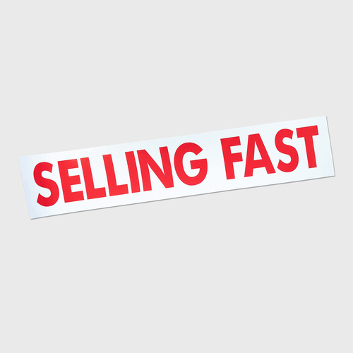 Sticker Vinyl: SELLING FAST